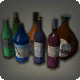 Set of Liquor Bottles