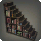 Wooden Staircase Bookshelf