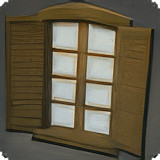 Imitation Shuttered Window